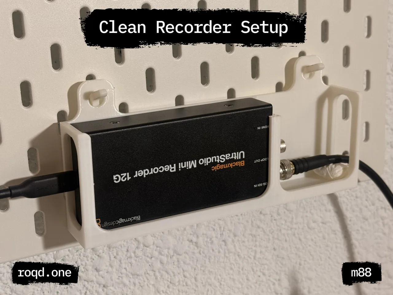 Blackmagic Mini Recorder 12G Mount